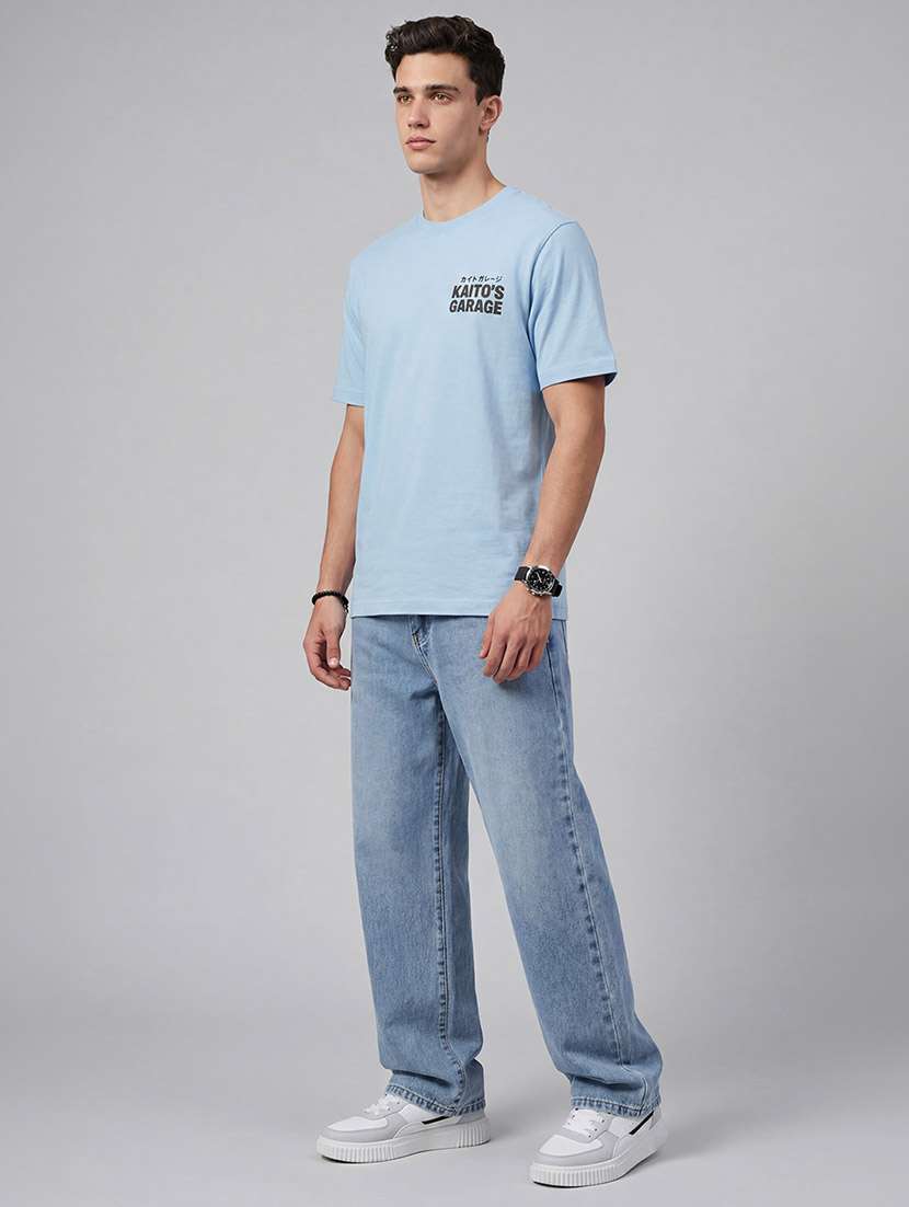 men printed short sleeve regular fit t-shirt - 22588262 -  Standard Image - 5