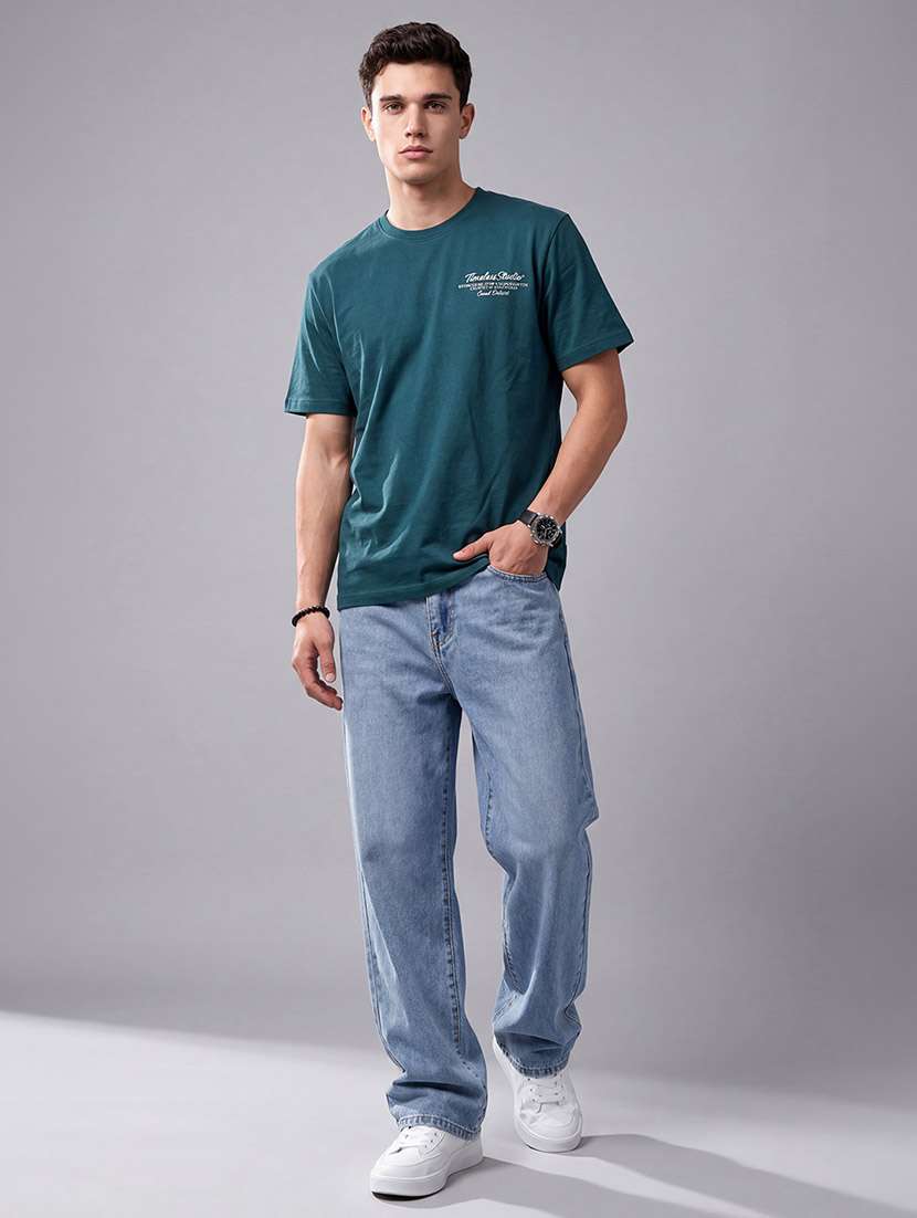 men printed short sleeve regular fit t-shirt - 22588263 -  Standard Image - 5