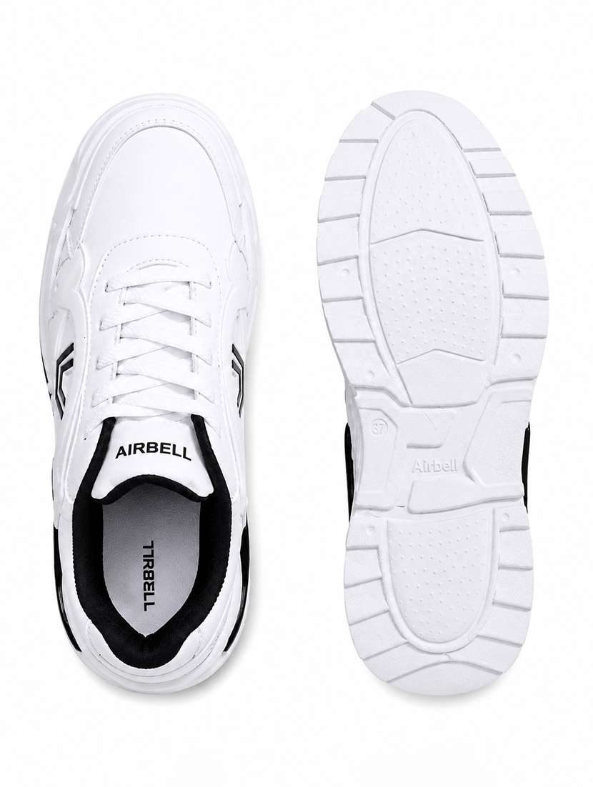 women solid lace up sneakers - 22588281 -  Standard Image - 3
