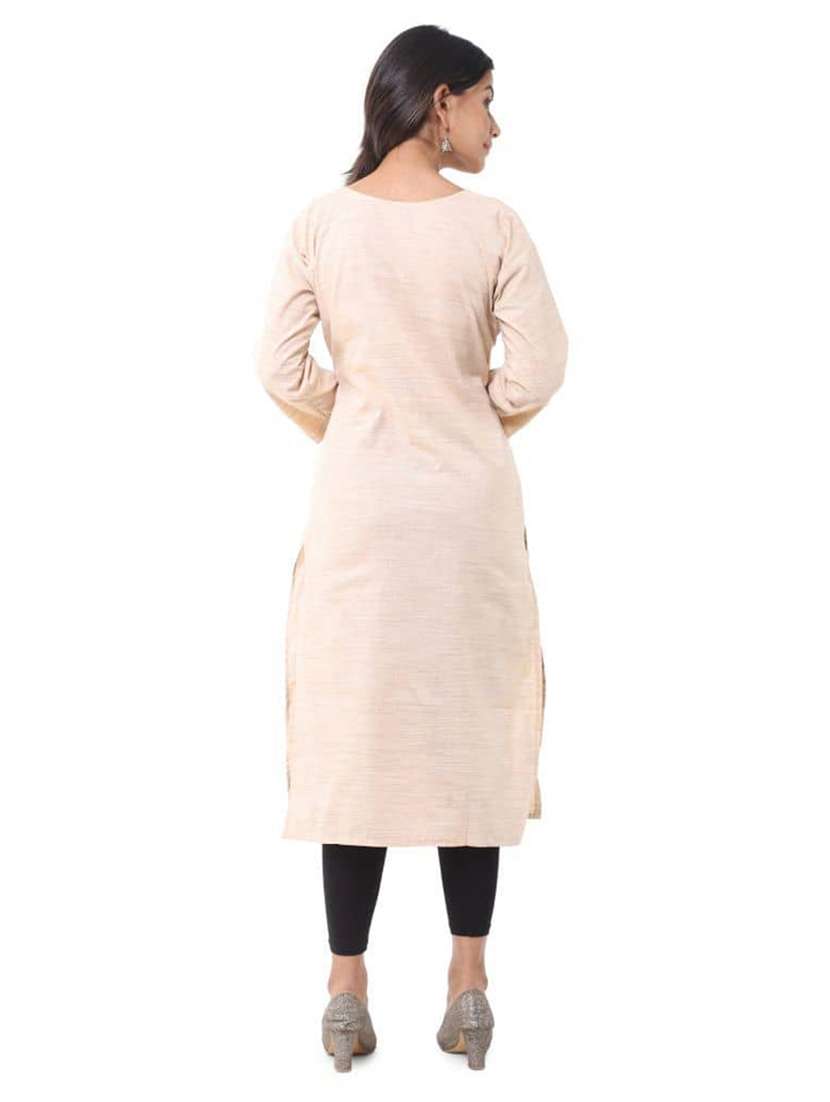 Women Pack Of 2 Self Design Straight Kurta - 22588537 -  Standard Image - 3