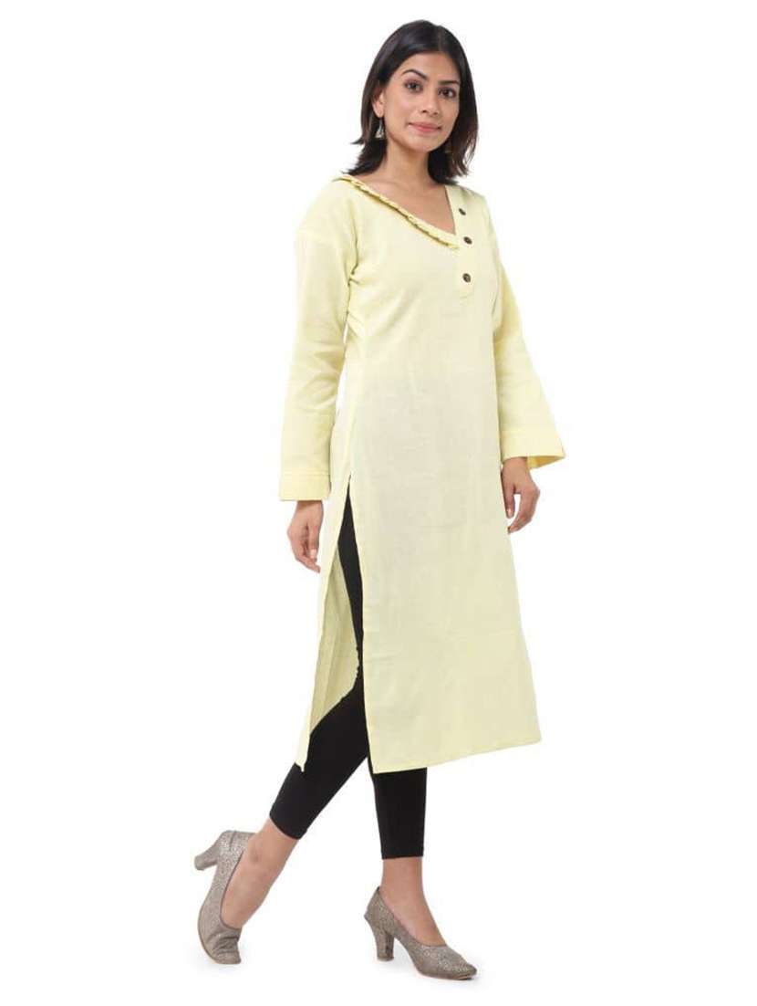 Women Pack Of 2 Three Quarter Sleeve Straight Kurta - 22588600 -  Standard Image - 5
