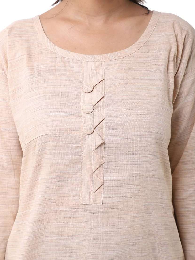 multi colored cotton straight kurta - 22588681 -  Standard Image - 3