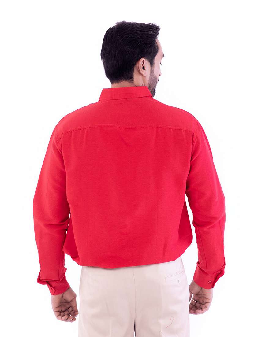 men pack of 2 solid long sleeves regular fit shirt - 22589097 -  Standard Image - 5