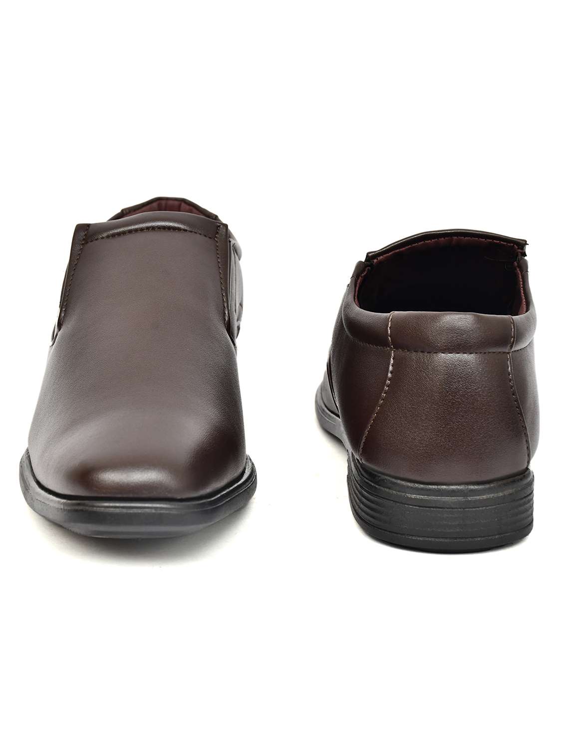 Men Solid Slip On Formal Shoes - 22589302 -  Standard Image - 3