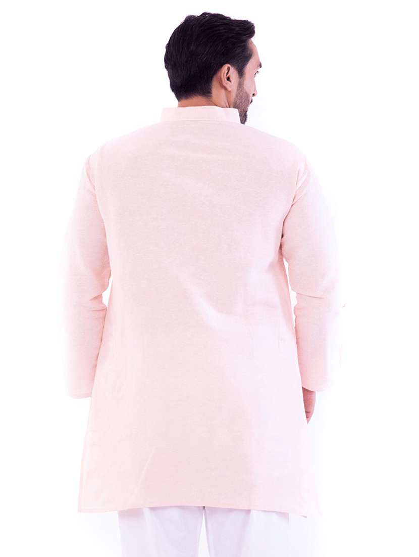 men pack of 2 solid mandarin neck kurta - 22589447 -  Standard Image - 5