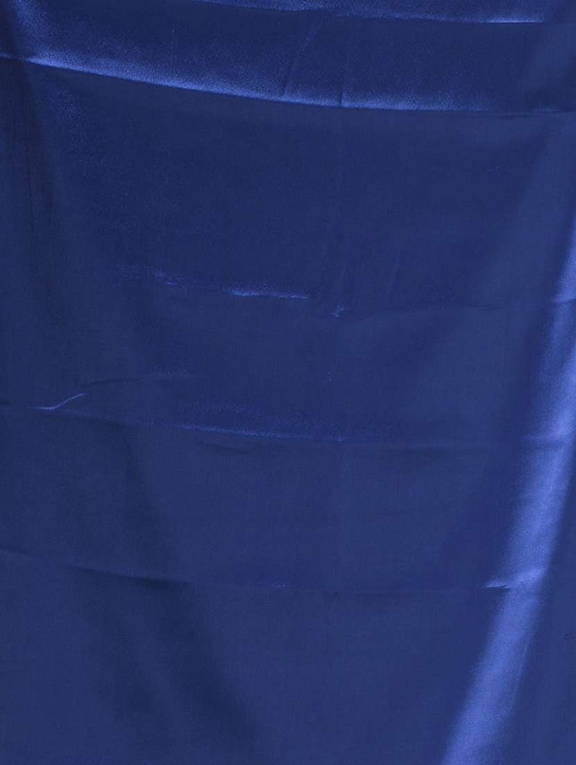 women solid plain saree - 22589670 -  Standard Image - 3