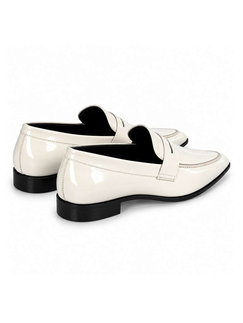 Men Solid Slip On Formal Shoes - 22589815 -  Standard Image - 3