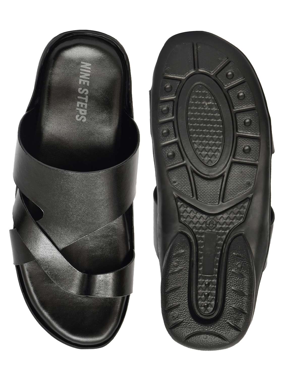 men solid one toe sandal - 22589841 -  Standard Image - 5
