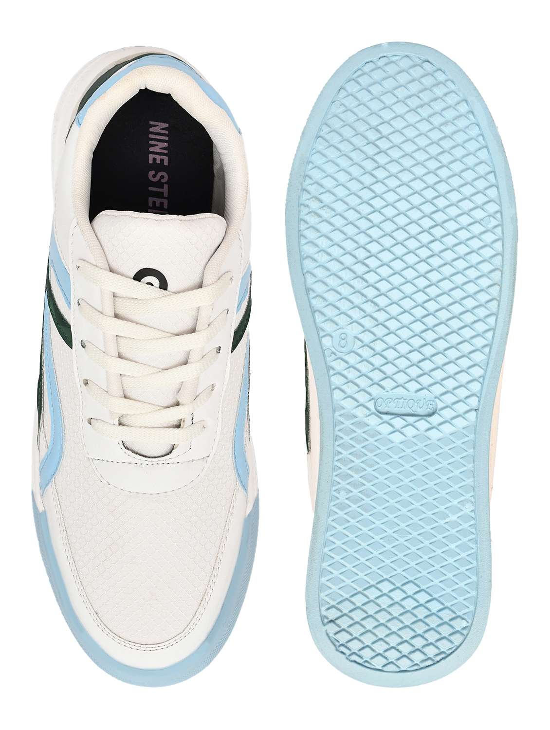 men colourblocked lace up sneakers - 22589879 -  Standard Image - 5