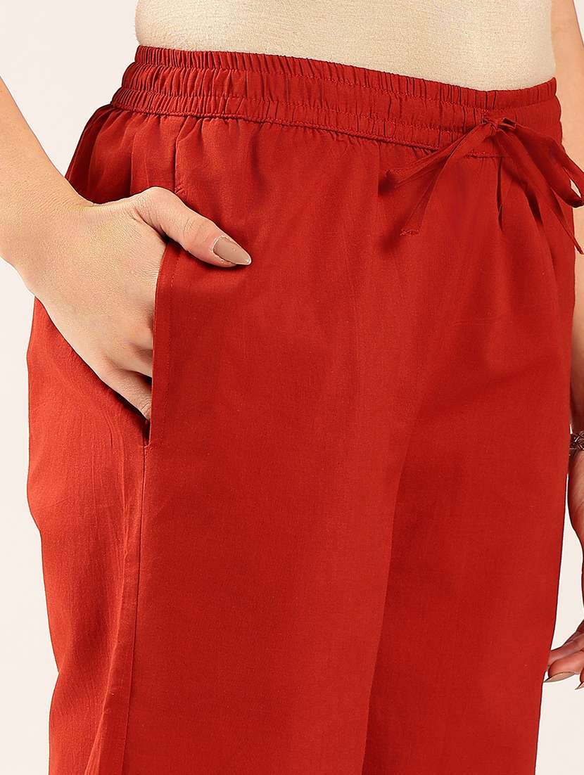 women patchwork sleeveless kurta pant set with dupatta - 22590045 -  Standard Image - 5