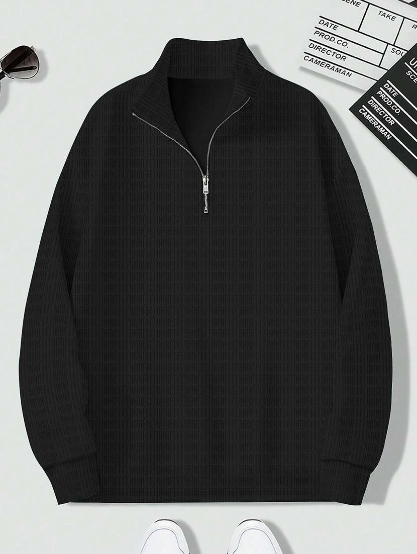 men self design long sleeve regular fit t-shirt - 22590226 -  Standard Image - 5