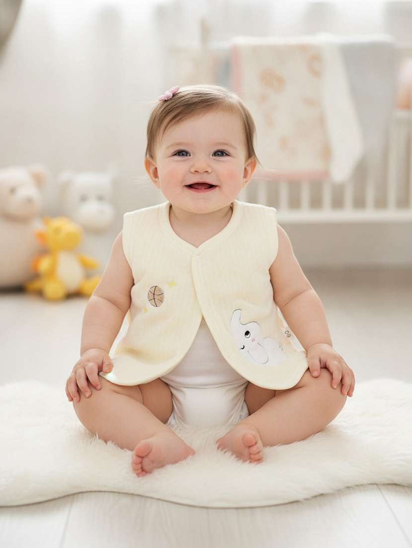 kids self design sleeveless t-shirt
