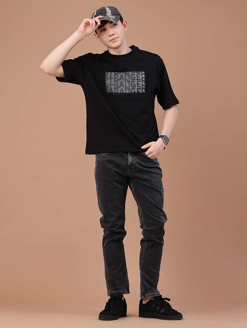 Men Washed Mid Rise Full Length Slim Fit Jeans - 22591600 -  Standard Image - 5