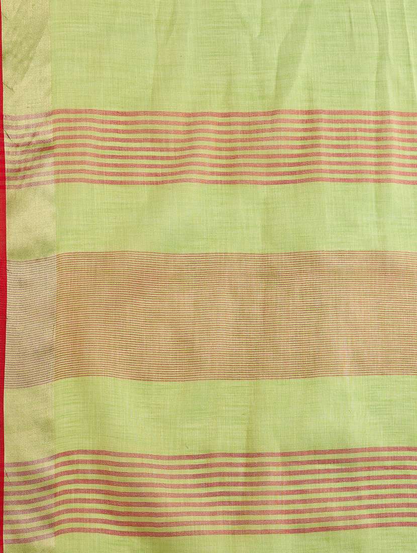Women Solid Plain Saree With Blouse - 22592446 -  Standard Image - 5