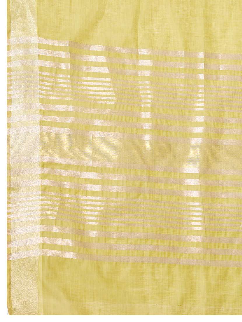 women solid with bordered saree with blouse - 22592645 -  Standard Image - 5
