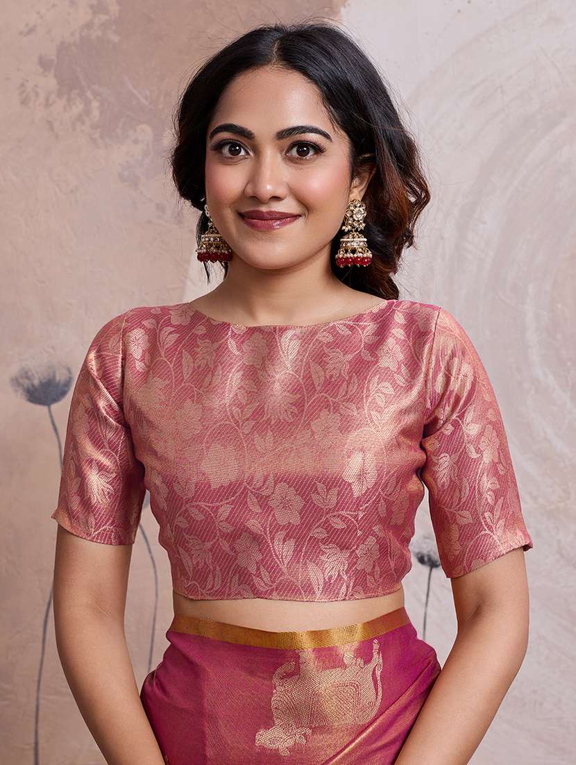 women self design banarasi saree with blouse - 22592912 -  Standard Image - 5