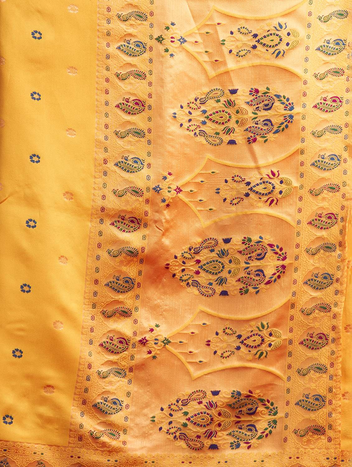 women self design paithani saree with blouse - 22593100 -  Standard Image - 5