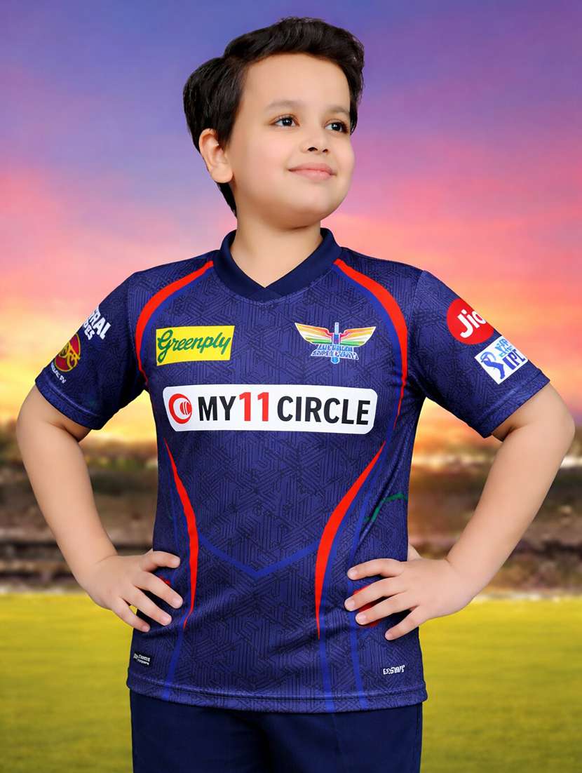 boys printed short sleeves sports t-shirt