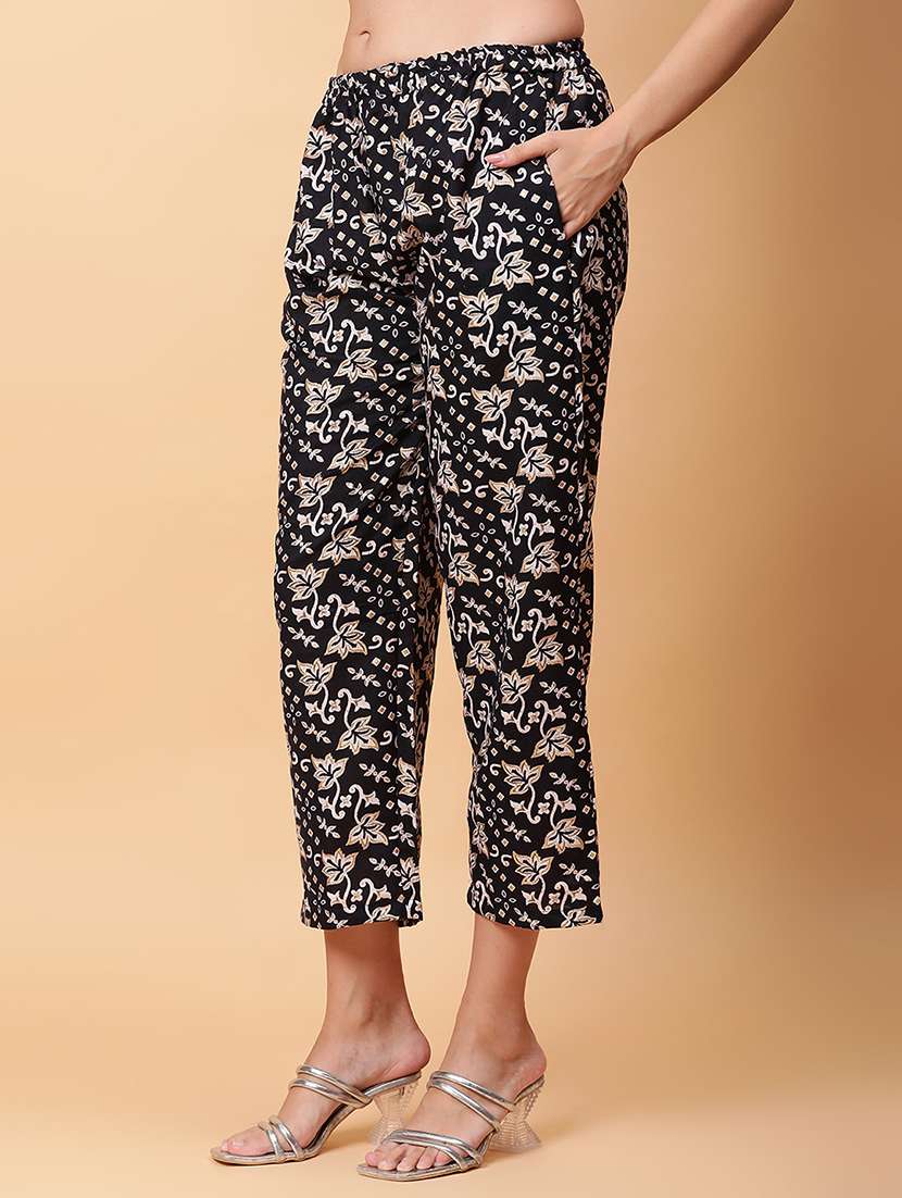 women printed sleeveless ethnic co-ord set - 22593633 -  Standard Image - 5