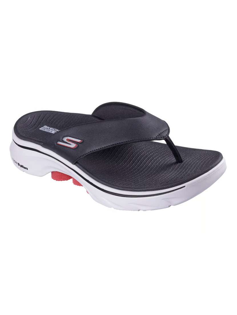 men solid toe separator slipper