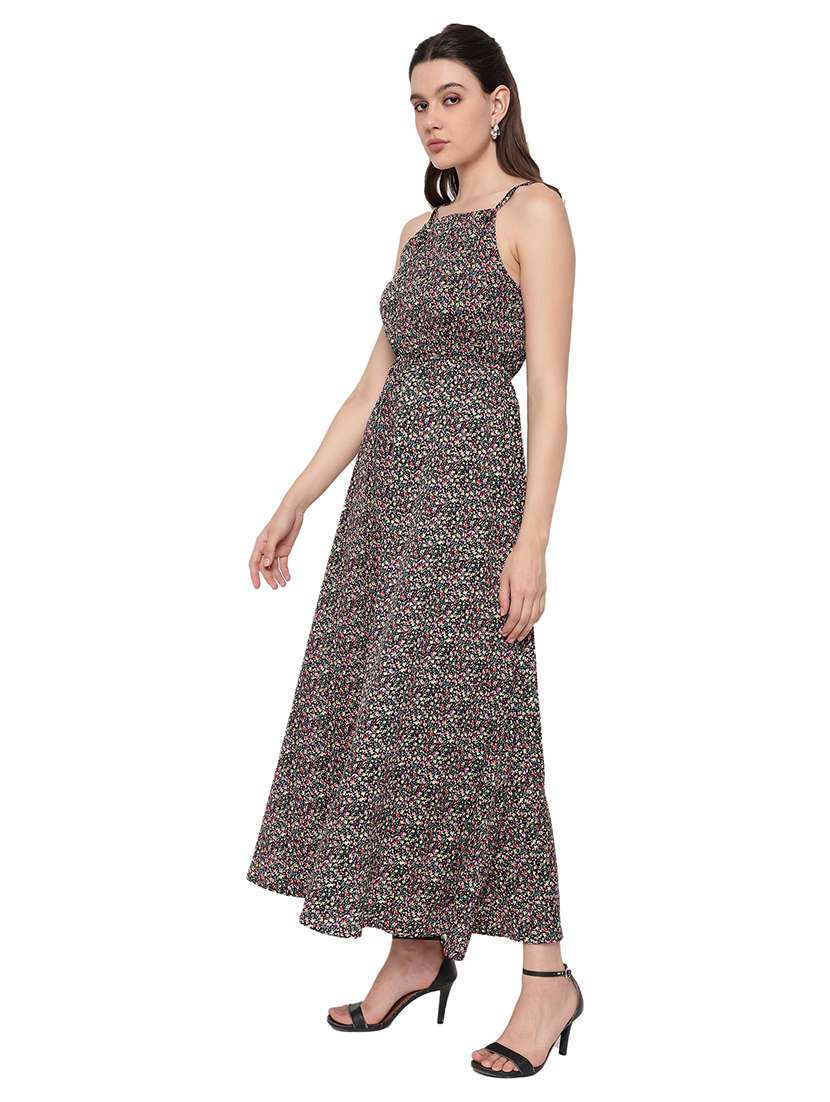 Women Printed Shoulder Strap A-line Dress - 22594149 -  Standard Image - 3