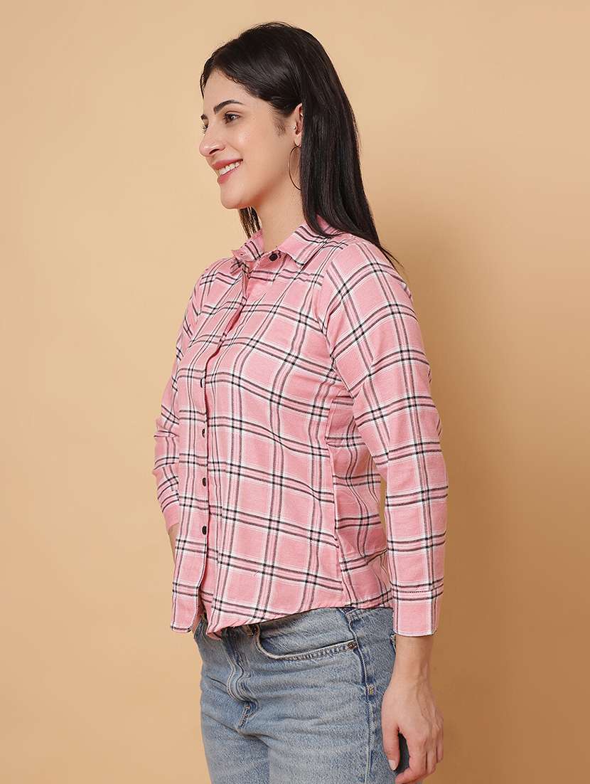 women printed long sleeves regular fit shirt - 22594212 -  Standard Image - 3