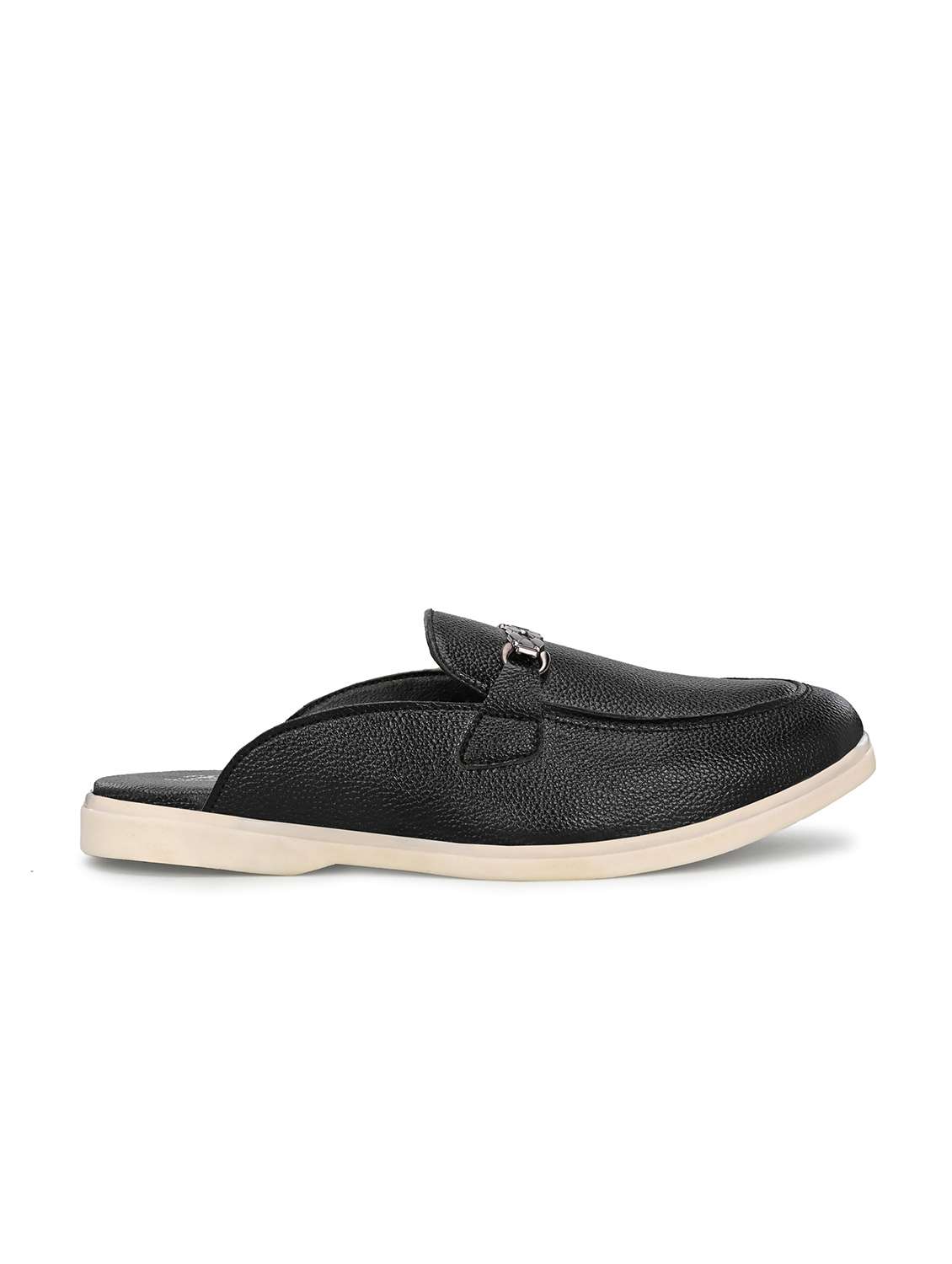 men solid slip on mule - 22594700 -  Standard Image - 3