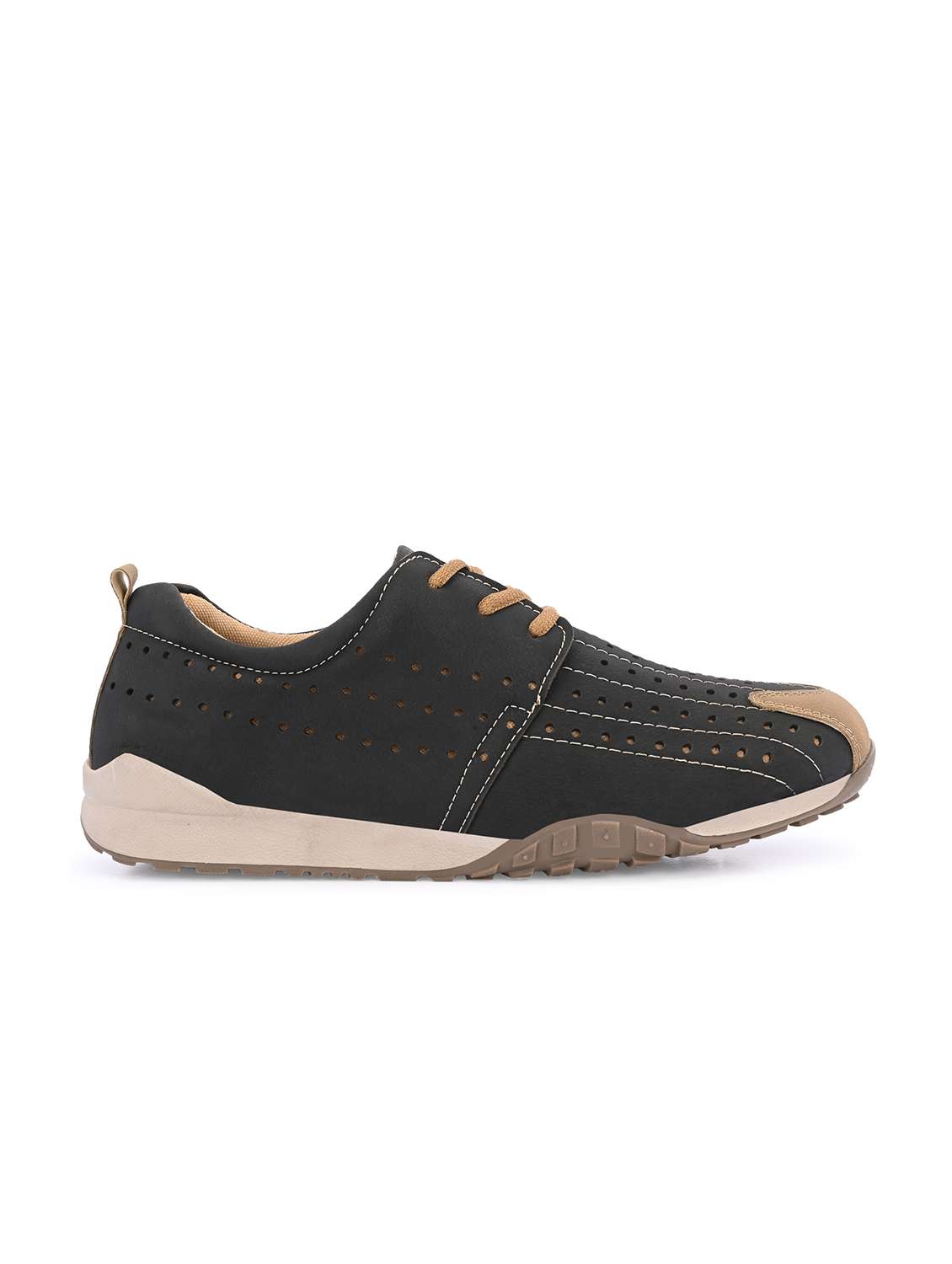 men black lace up sneaker - 22594716 -  Standard Image - 3
