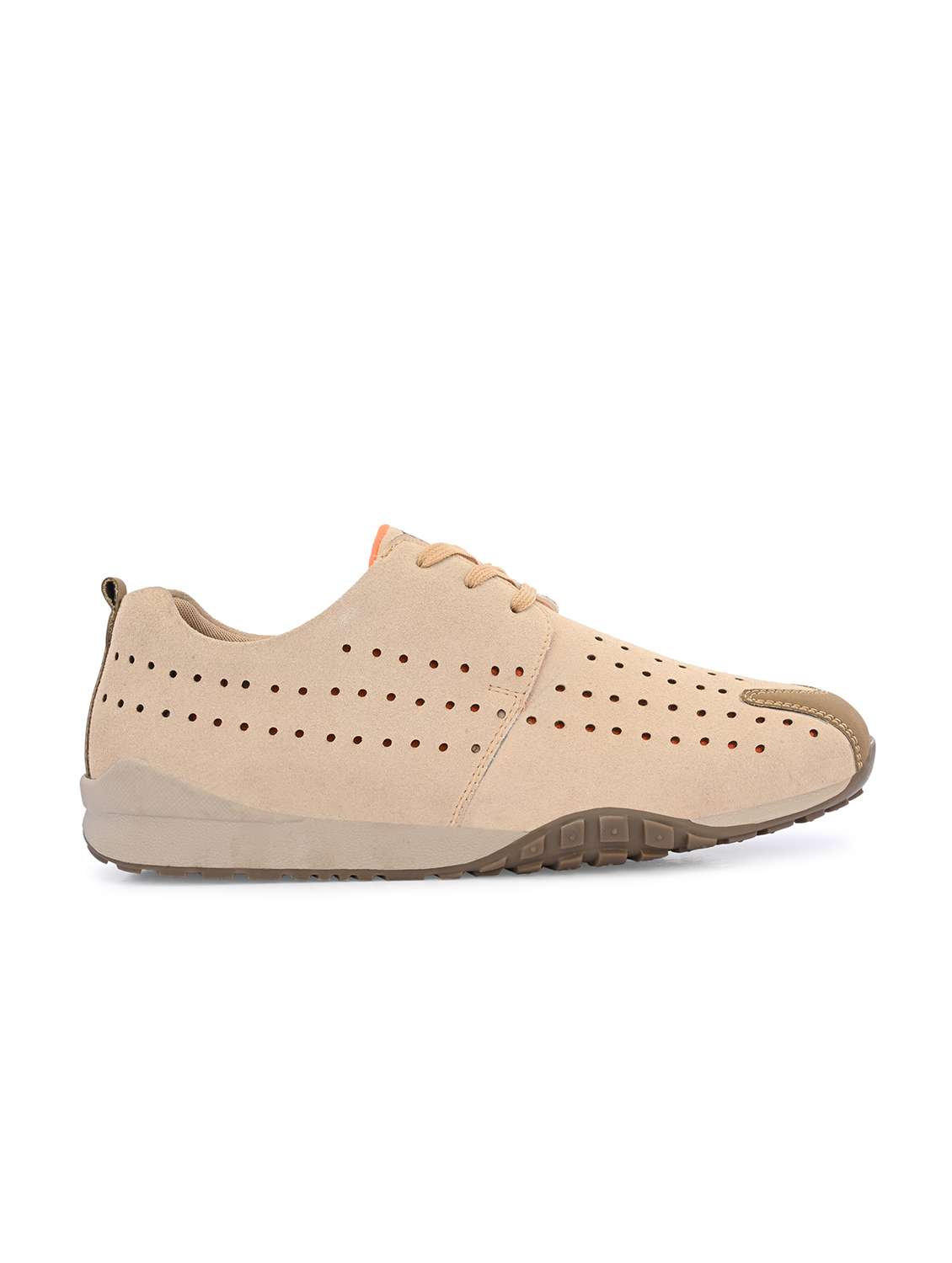 men beige lace up sneaker - 22594717 -  Standard Image - 3