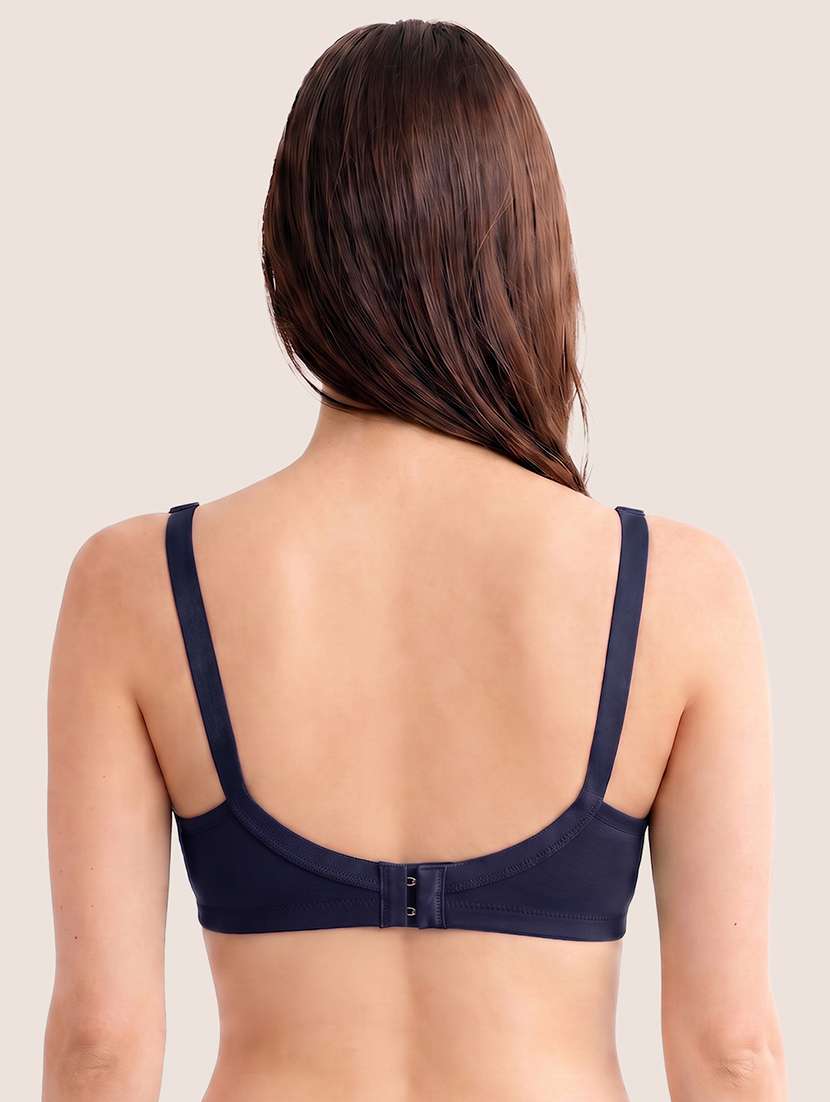 women pack of 3 solid full coverage regular bra - 22594861 -  Standard Image - 5
