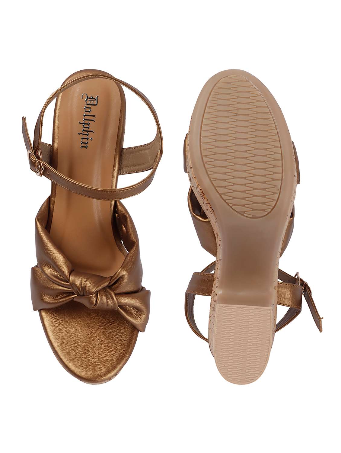 women solid ankle strap sandal - 22594891 -  Standard Image - 3