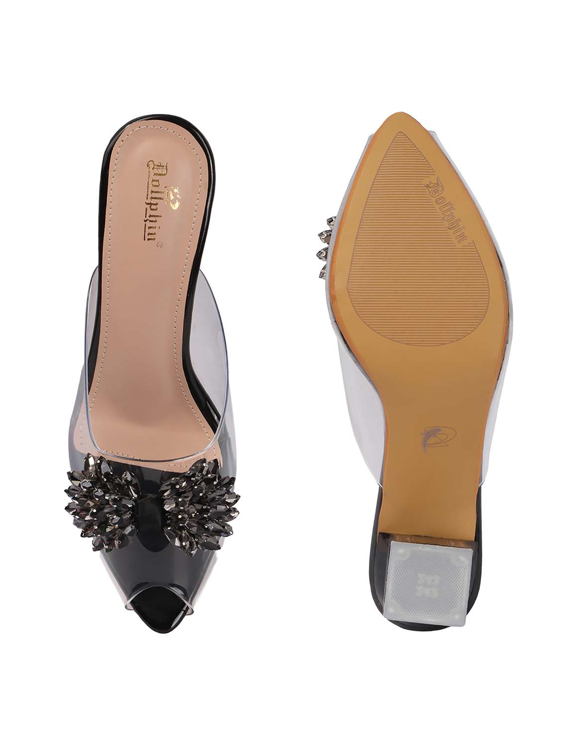 women embellished slip on mules - 22594894 -  Standard Image - 3