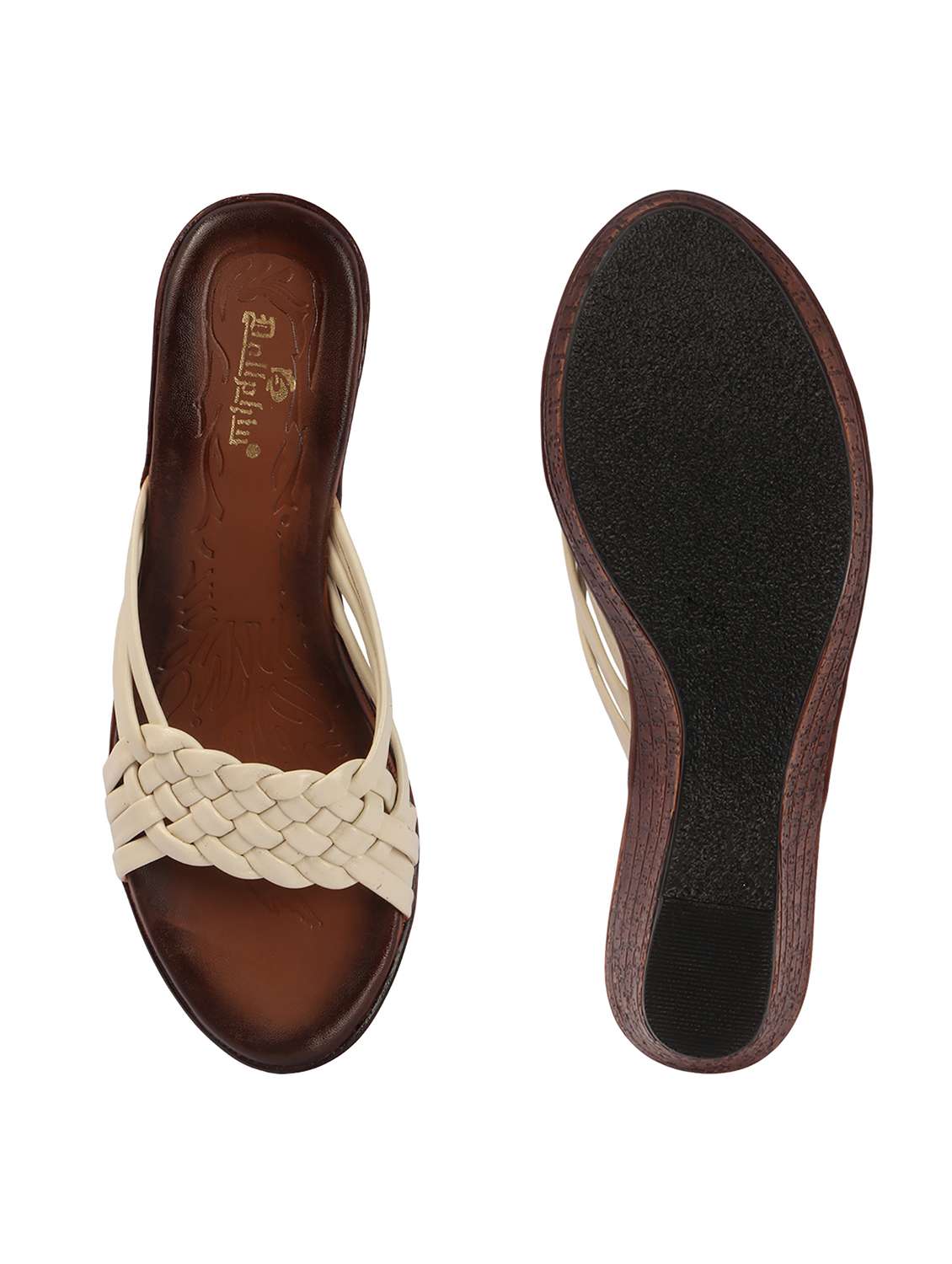 Women Textured Slip On Wedges - 22594902 -  Standard Image - 3