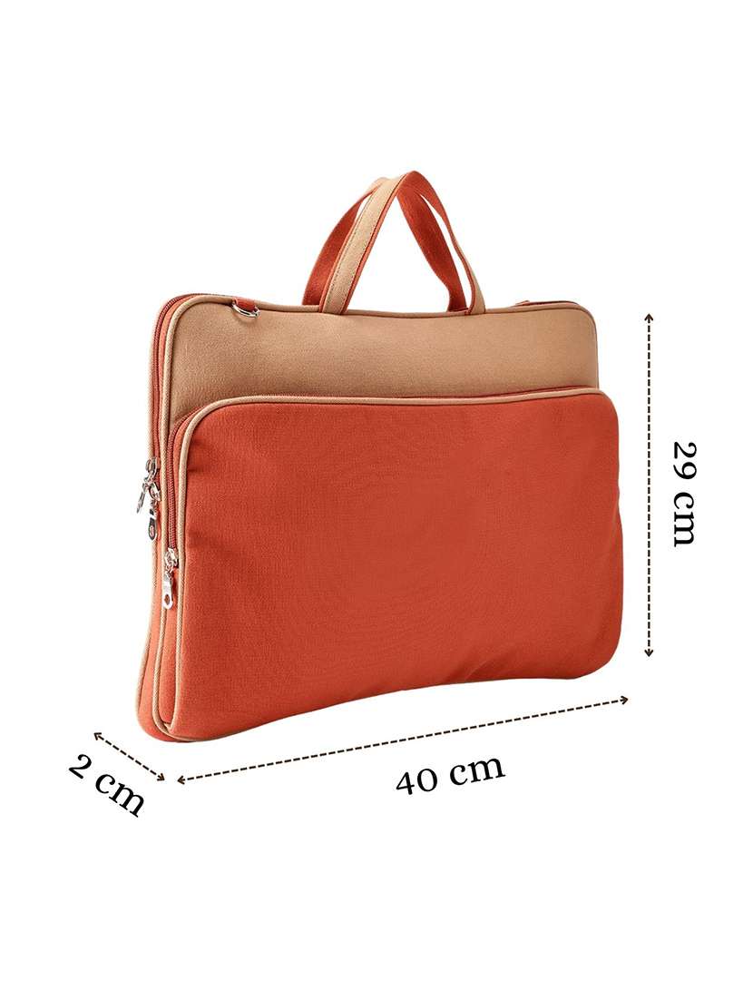 women colourblocked regular laptop bag - 22595523 -  Standard Image - 3