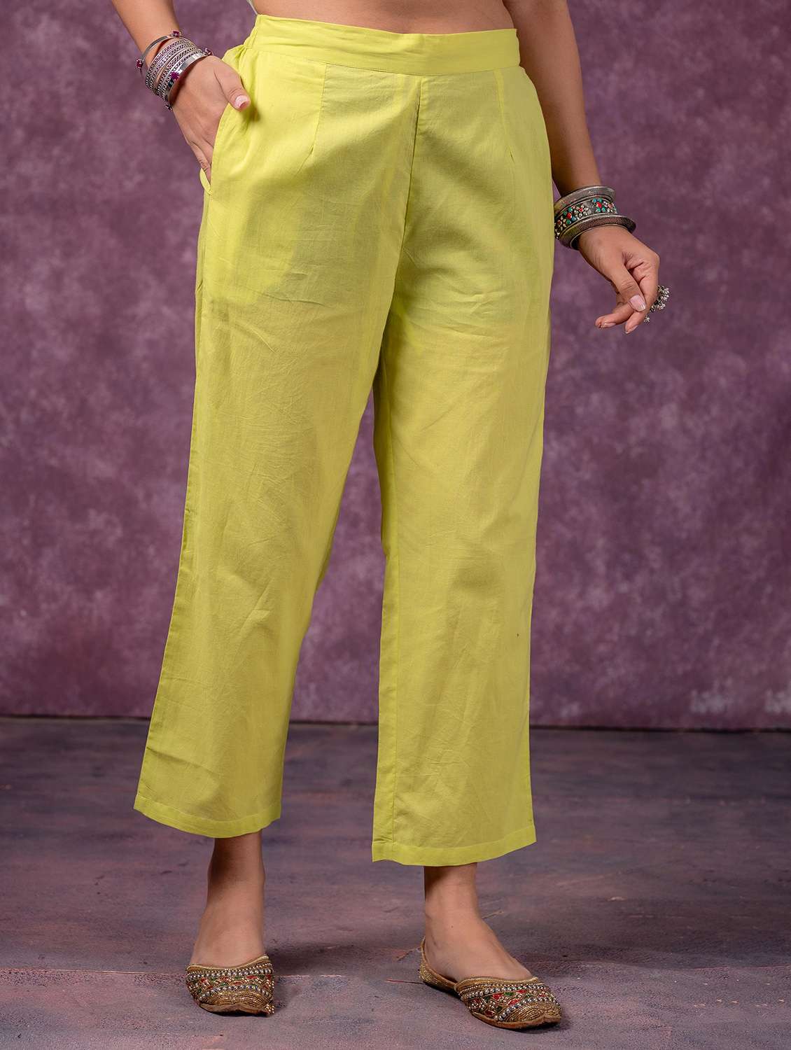 Women Embroidered Three Quarter Sleeves Kurta Pant Set With Dupatta - 22596008 -  Standard Image - 5