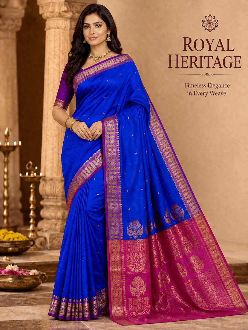 women self design bomkai saree with blouse
