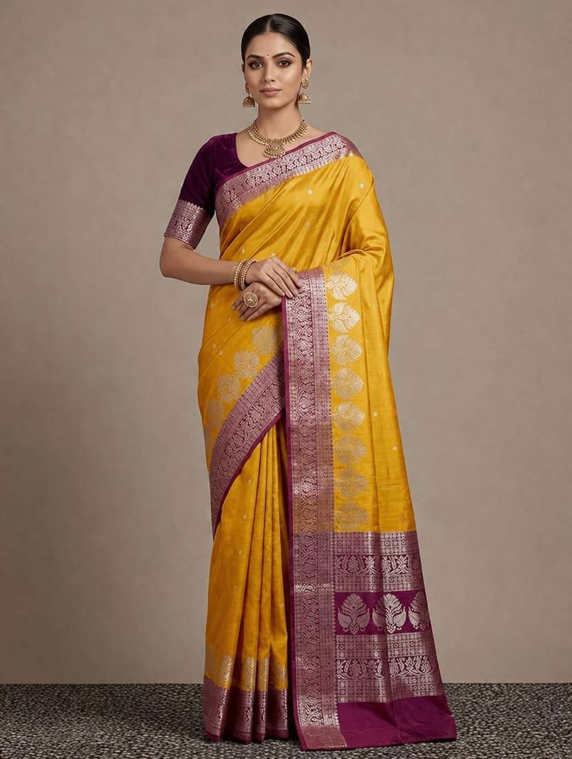 women self design bomkai saree with blouse