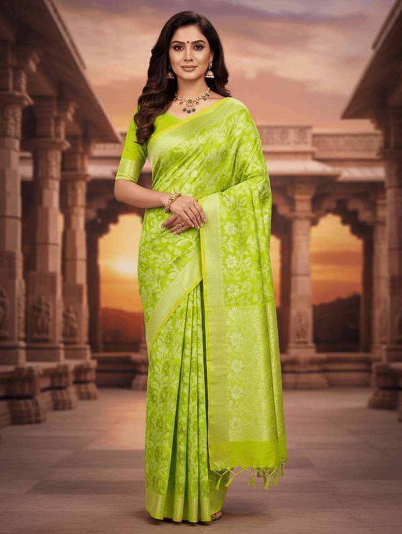 women self design jamdani saree