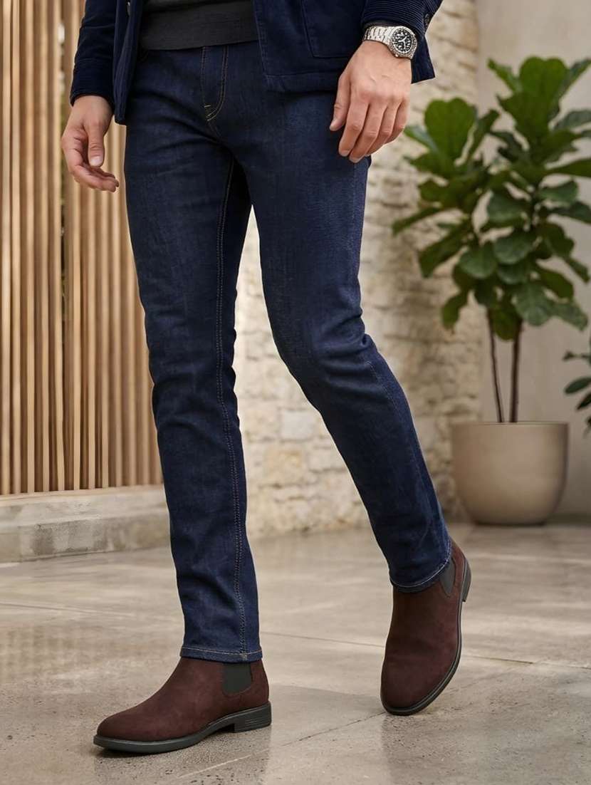 men solid low ankle boots - 22596207 -  Standard Image - 3