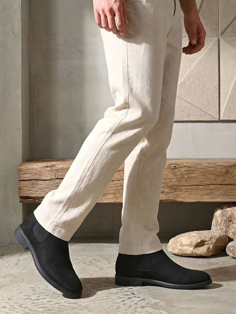 men solid high ankle boots - 22596208 -  Standard Image - 3