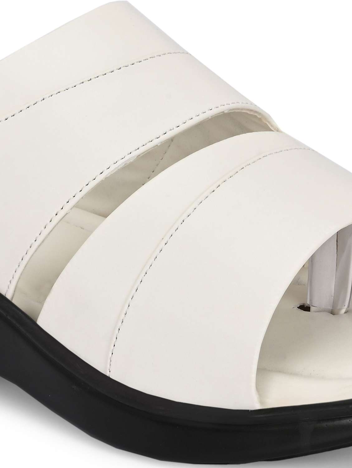 men solid slip on sandal - 22596213 -  Standard Image - 5
