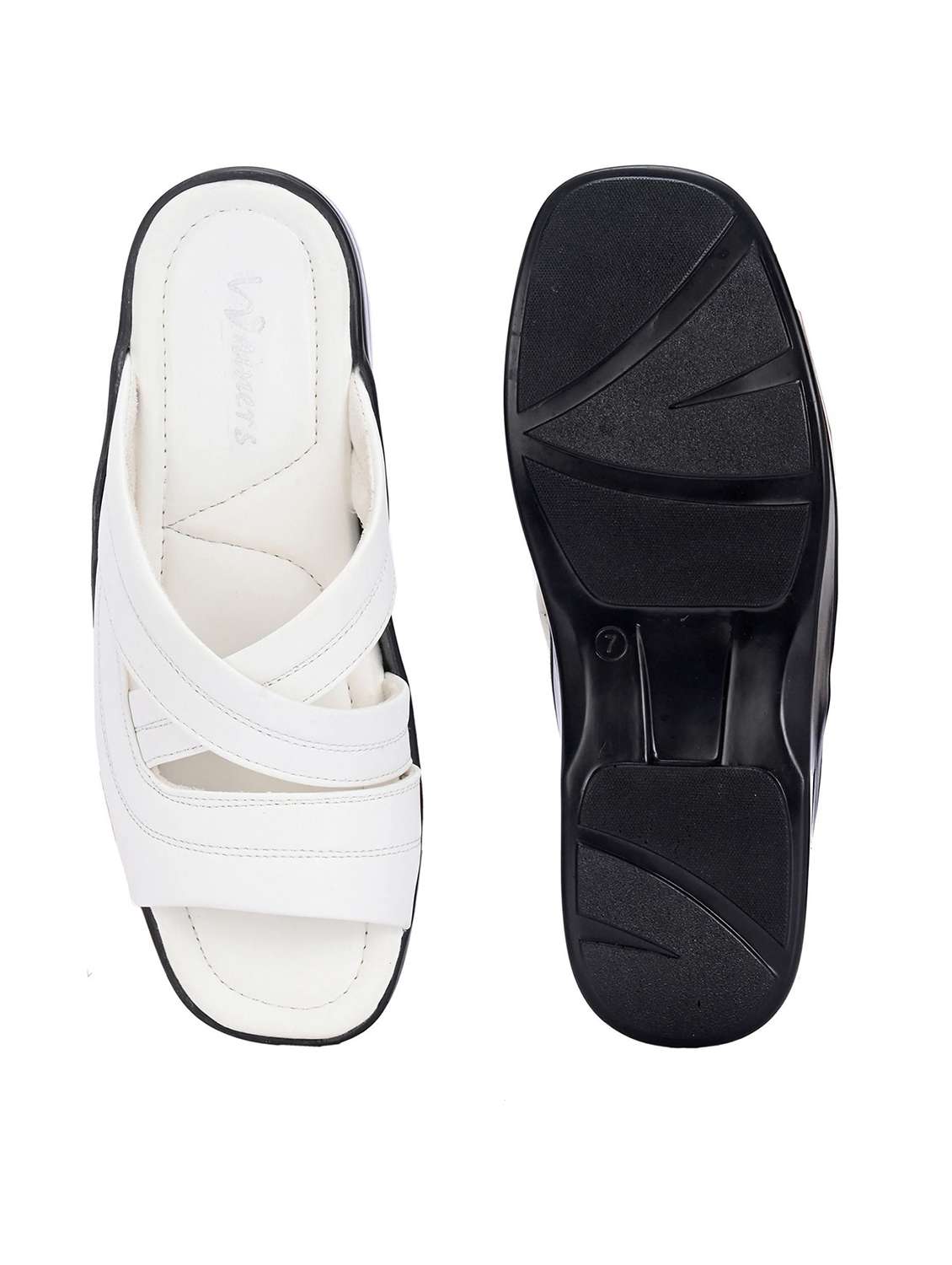 Men Solid Toe Separator Slipper - 22596214 -  Standard Image - 5