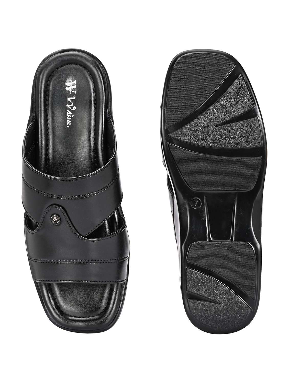 men solid toe separator slipper - 22596216 -  Standard Image - 3