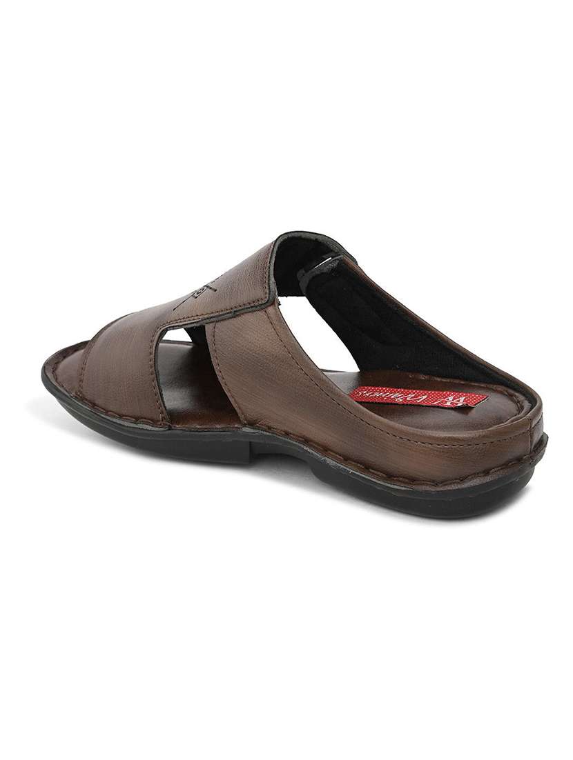Men Textured Slip On Sandal - 22596218 -  Standard Image - 3