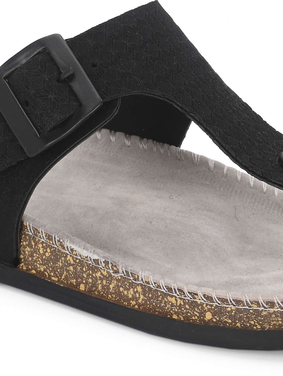 men textured toe separator sandal - 22596236 -  Standard Image - 5