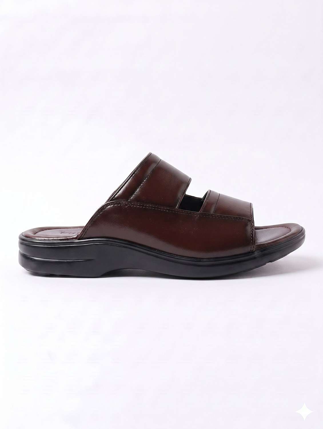 men solid slip on sandal - 22596241 -  Standard Image - 3