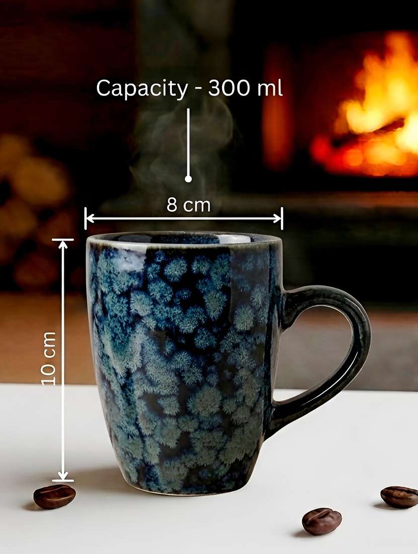 moody panda designer collection mug set of 4 coffee mug milk mug stoneware mugs 300ml  designer mugs  large - 22596774 -  Standard Image - 5