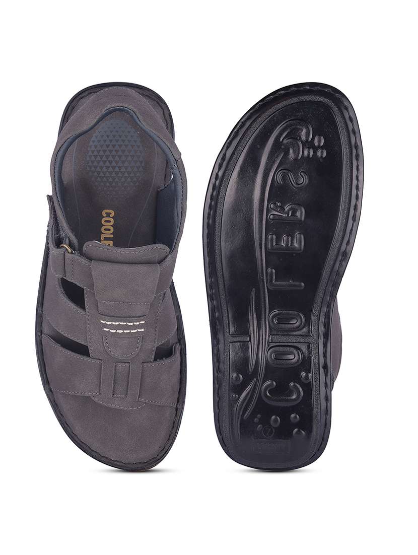 men solid slip on sandal - 22596891 -  Standard Image - 5