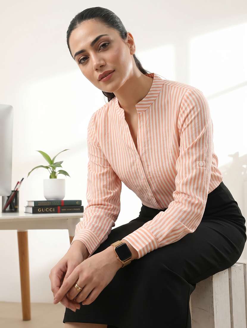 Women Printed Long Sleeves Regular Shirt - 22597754 -  Standard Image - 5
