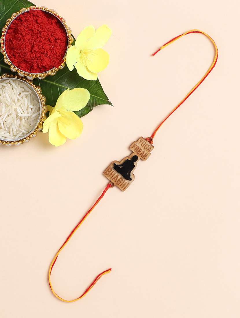 the magic wand trendy yoga freak rakhi 
